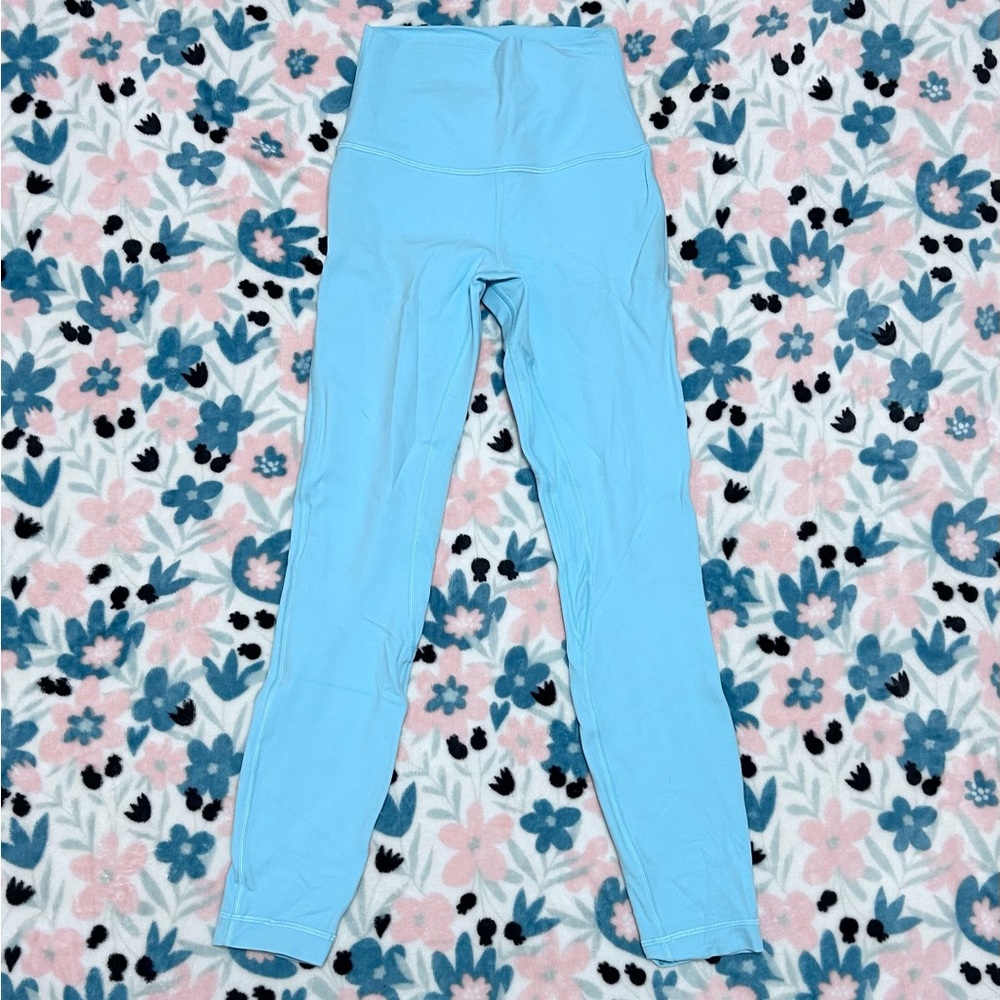 lululemon athletica Light Blue Leggings